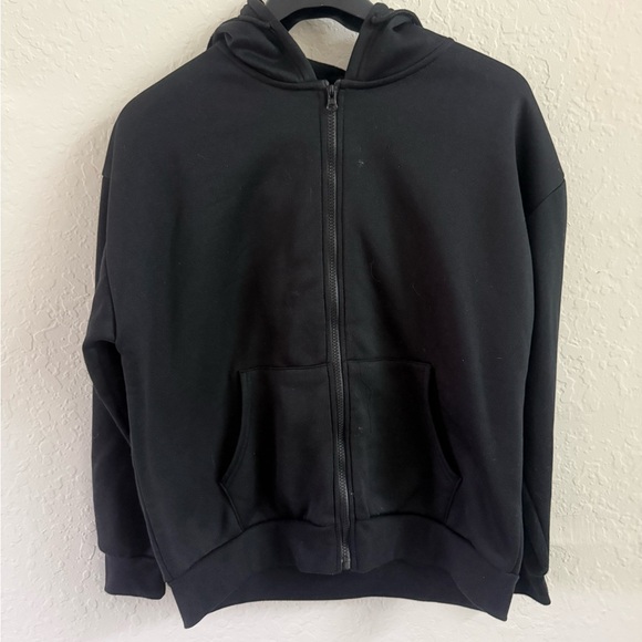 Express Jet Black Pullover Hoodie - Picture 3 of 3